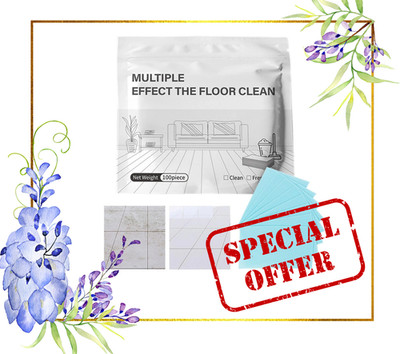 Multiple Effect The Floor Clean, 100 Piece Floor Cleaning Tablets Multi-Surface