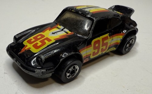 Hot Wheels Vintage Porsche P-911 Turbo Black BW Blackwall Malaysia 1982 911 - Picture 3 of 7