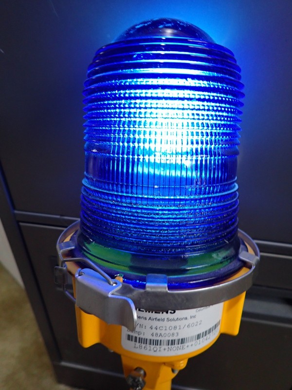 Siemens Airfield Solutions Blue Light