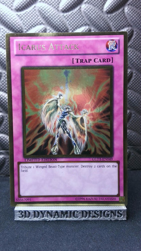 Icarus Attack GLD3-EN049 YuGiOh Gold Series 3 card