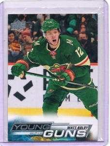 2022-23 Upper Deck Series 1 Young Guns Matt Boldy #201 Rookie Wild