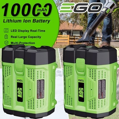 2pack 10.0 For EGO 56V 5.0Ah 56 Volt BA1400 POWER Lithium Battery BA2240 BA1120