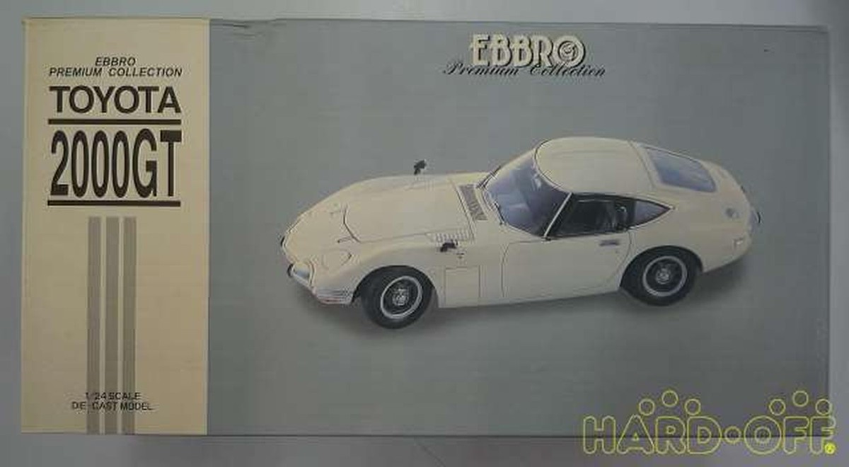【EBBRO】新品　TOYOTA 2000GT 1/24！ EBBRO Toyota 2000GT White Premium Edition 1/24 Minicar | eBay