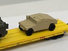 Intermountain N Scale military load flatcar trailer train  — photo 4