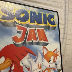 Sega Saturn Sonic Jam Complete Good Condition With Booklet Tested fast+free post