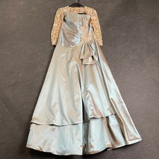 MONTAGE BY MON CHERI Mother Of The Bride Dress Women's Size 10 Aqua