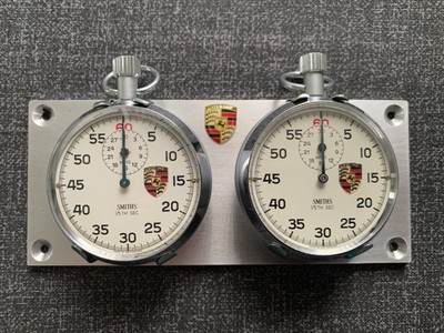Smiths Valjoux Stopwatch Set Rally Timer Boxed and Serviced 7