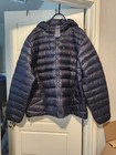 Polo Ralph Lauren Mens Navy Puffer Hoodie Jacket Water Repellent Sz 4Xlt Nwt