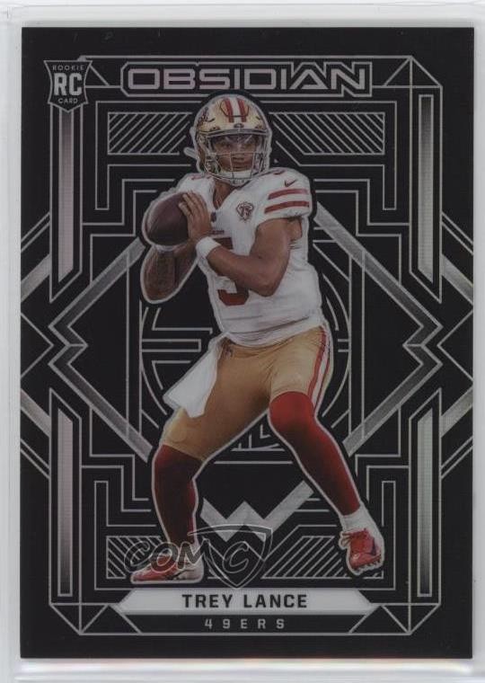2021 Panini Obsidian Rookies Trey Lance #104 Rookie RC u6m