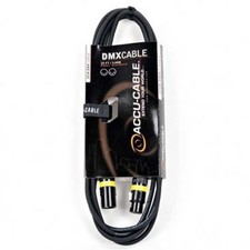 Accu-Cable 3-Pin DMX Cable, 10 ft