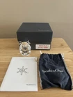 Steuben Glass Sitting Bull Paperweight Signed Numbered /2000 w/ Box RARE