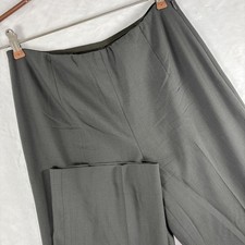 Talbots Petites Women  s Pants Size 6 Gray Dress Slacks Made of Italian Fabric