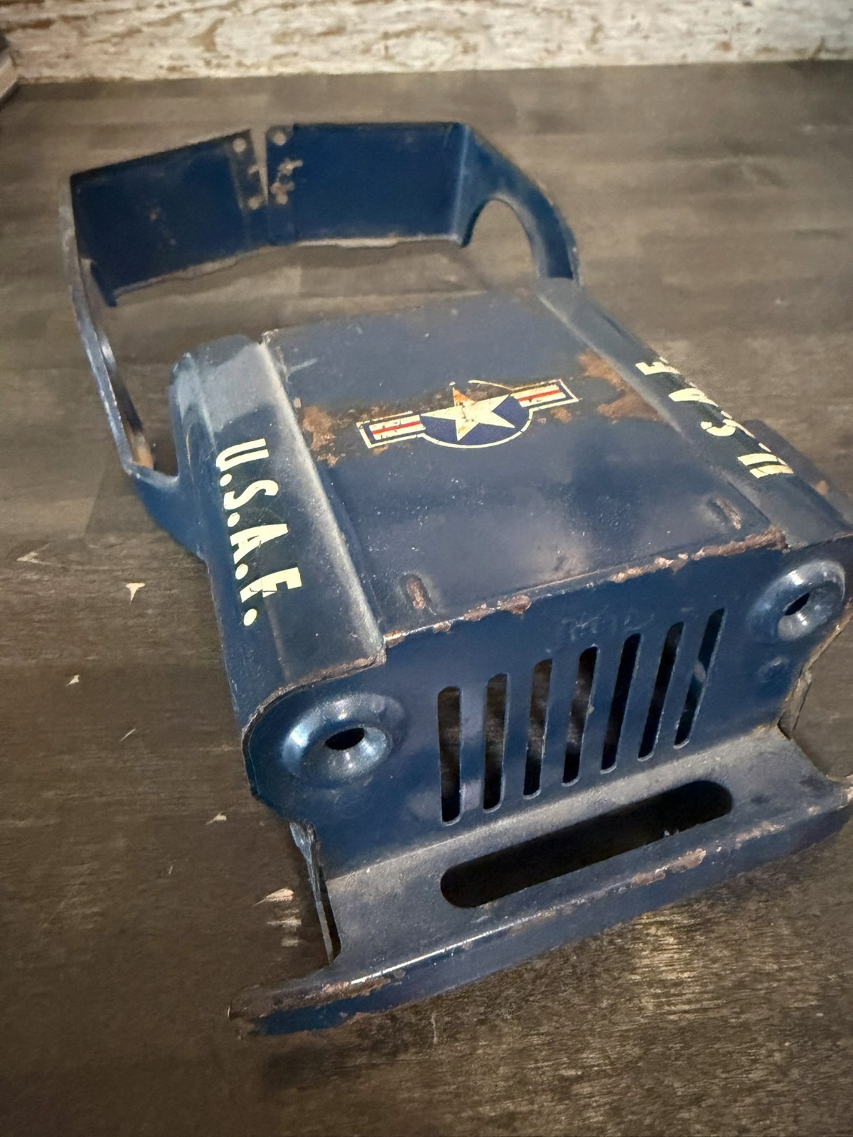 Tonka USAF Jeep Body - For Parts