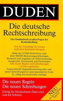 Duden Vol. 1 : Die Deutsche Rechtschreibung Hardcover Günther Dro