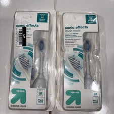 Lot of 2 Sonic Effects 3 pk Philips Sonicare Replacement brush heads.