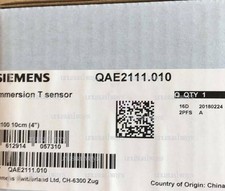 ONE New SIEMENS QAE2111.010 Immersion Temperature Sensor