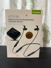 Avantree HT4186 Wireless In-Ear Headphones TV Transmitter Set Bluetooth No Lag