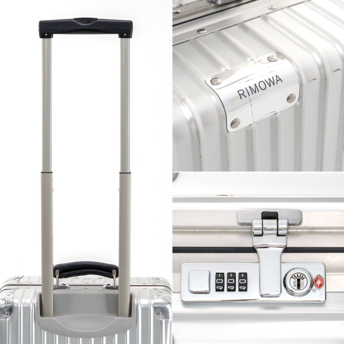 Rimowa Lufthansa 35L Silver 4-wheels Carry Case Suitcase 921.90 | eBay