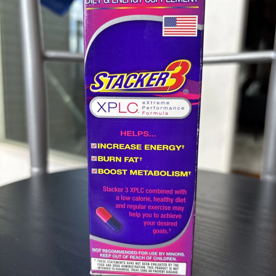 Stacker 3 XPLC Body Fat Burner and Metabolism Boosting 80 capsules - Image 4 of 4