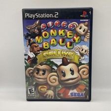 Super Monkey Ball Deluxe (Sony PlayStation 2, 2005) CIB Untested As Is