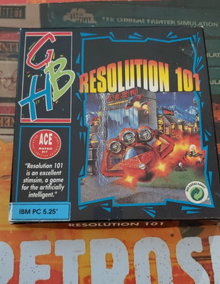 Resolution 101 (Millenium 89) IBM PC (3 Disks, Manual, Box) classic CIB