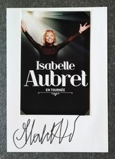 B704 Isabelle Aubret Autogramm