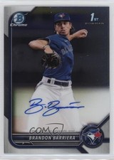 2022 Bowman Draft Chrome Draft Pick Auto Brandon Barriera #CDA-BBA Auto 1u6
