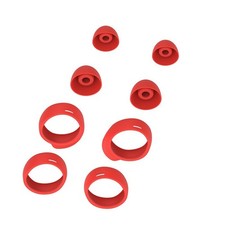8Pcs Red Silicone Earbud tips Cover for Samsung Galaxy Buds Sports Headphone X