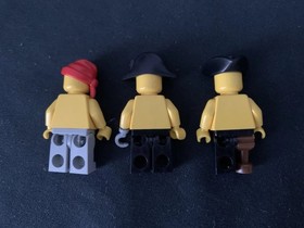 LEGO Pirates 1 Set 6261 RAFT RAIDERS Minifigures & Instructions - NO Box