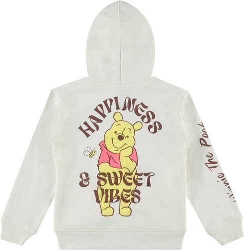 DISNEY Winnie the Pooh Girls Zip-Up Hoodie - Little and Big Girls Sizes 4-16 - Picture 3 of 14