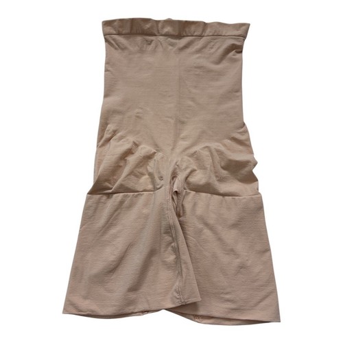 Spanx Higher Power Shorts High Waisted Shaper Short Soft Nude Size 1X Shapewear - Picture 4 of 8