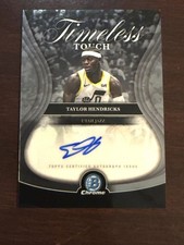 2025-26 Bowman #TTA-TH Taylor Hendricks Timeless Touch Signatures