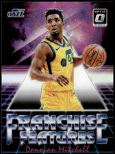 2018-19 Donruss Optic #29 Donovan Mitchell Franchise Features Holo E1