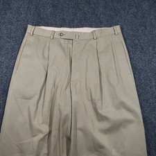 INCOTEX Slowear Pants Double Pleated Cuffed Wide Wale Cotton Stretch Men  s 36x29