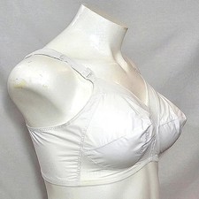 42B Exquisite Form 532 Original Wire Free Pointy Bullet Bra White NWOT