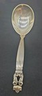 Georg Jensen Denmark Acorn 925 Sterling Silver Solid 6.25" 56gr Serving Ladle — photo 2