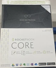 Core Smart Spiral Notebook, Dot-Grid and Lined Pages,32 Pages, 8.5" x 11"