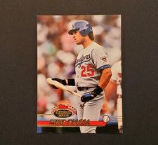 1993 Topps Stadium Club #585 - Mike Piazza Los Angeles Dodgers