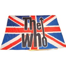 THE WHO Vintage Scarf 2006 Red/Blue/White Made In Italy