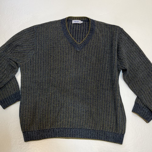 Kenzo Homme Italy acrylic rayon Wool Sweater 56 L