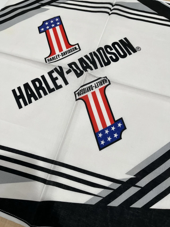 "PAÑUELO VINTAGE ART HARLEY DAVIDSON CLÁSICO ALGODÓN HOMBRE PAÑUELO DE BOLSILLO 19""" Foto 2 de 4
