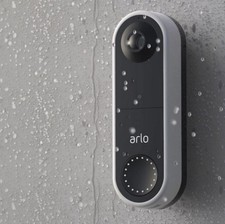 Image of Arlo Essential Wire-Free Smart Video Doorbell Camera, Wireless, New Sealed