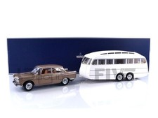 NOREV 1/18 - PEUGEOT 404 + CARAVANE HENON - 1965 184837