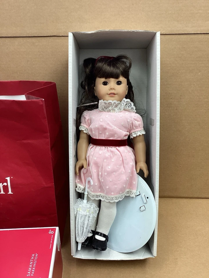 American Girl 18" Samantha Parkington Doll Light Skin Brown Hair Brown Eyes - Image 4 of 4