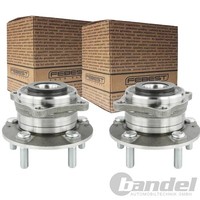 2X Febest Radnabe Vorne Passend FüR Hyundai Grandeur I30 I40 IX35 Nexo Sonata TU