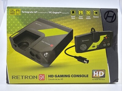 Hyperkin RETRON GX TurboGrafx-16/PC Engine HD Retro Gaming Console M01138-BK