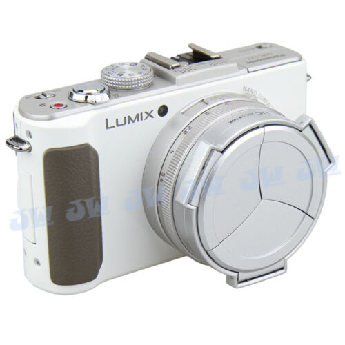 JJC Self-Retaining Auto Open Lens Cap for Panasonic Lumix LX7 Leica D-LUX6 - Afbeelding 1 van 21