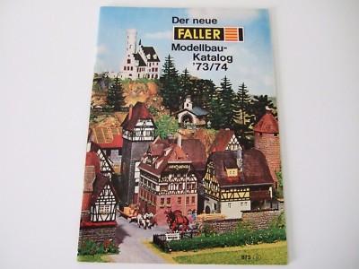 FALLER Modellbau- Katalog Prospekt 1973 / 74 mit Preisliste