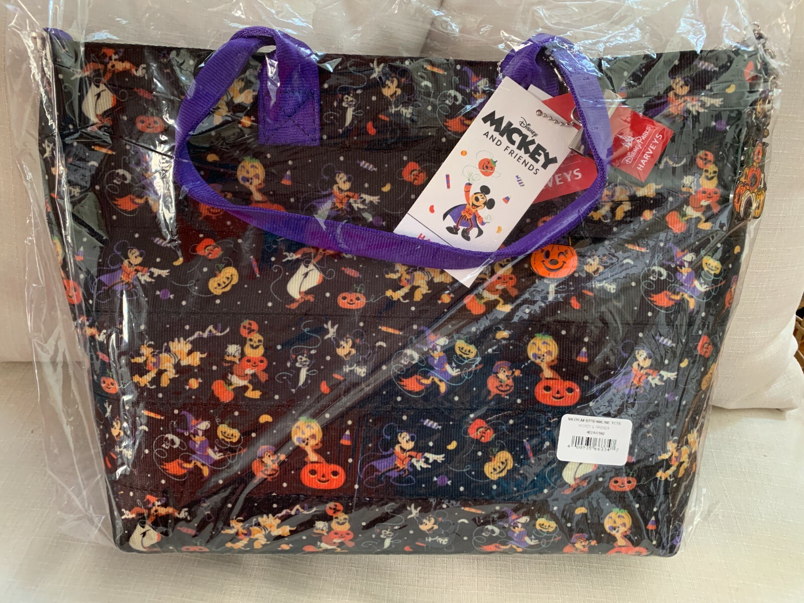 DISNEY Harveys 2021 Mickey Mouse and Friends HALLOWEEN TOTE