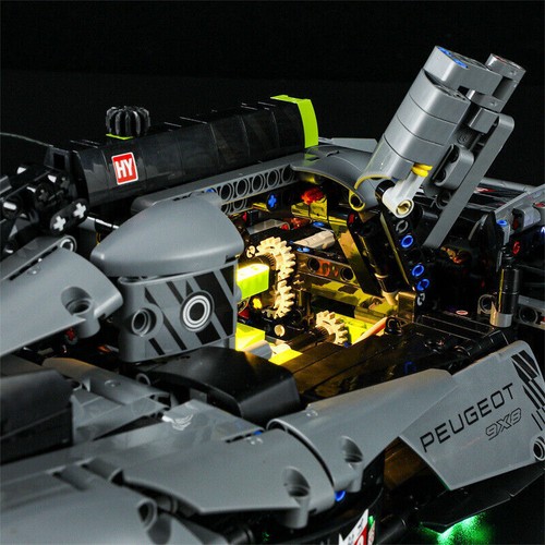 LED Light Kit for PEUGEOT 9X8 24H Le Mans - Compatible with 42156 Set Light Only - Picture 9 of 17